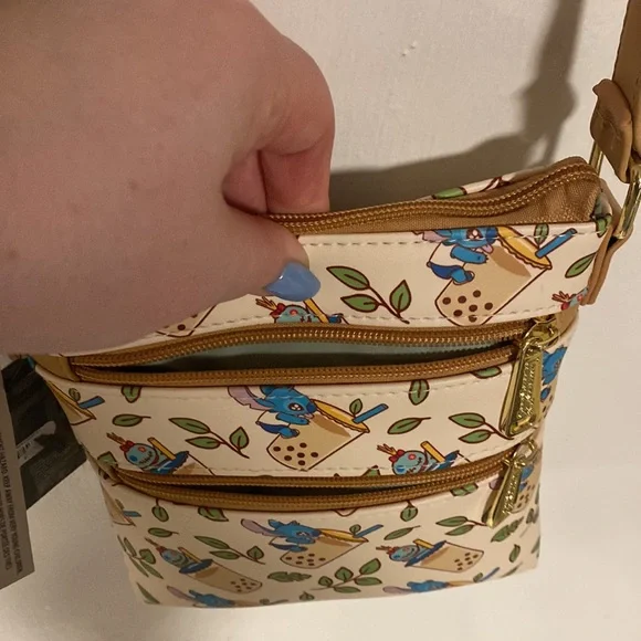 Loungefly Disney Lilo & Stitch Boba Crossbody Bag - Picture 13 of 16